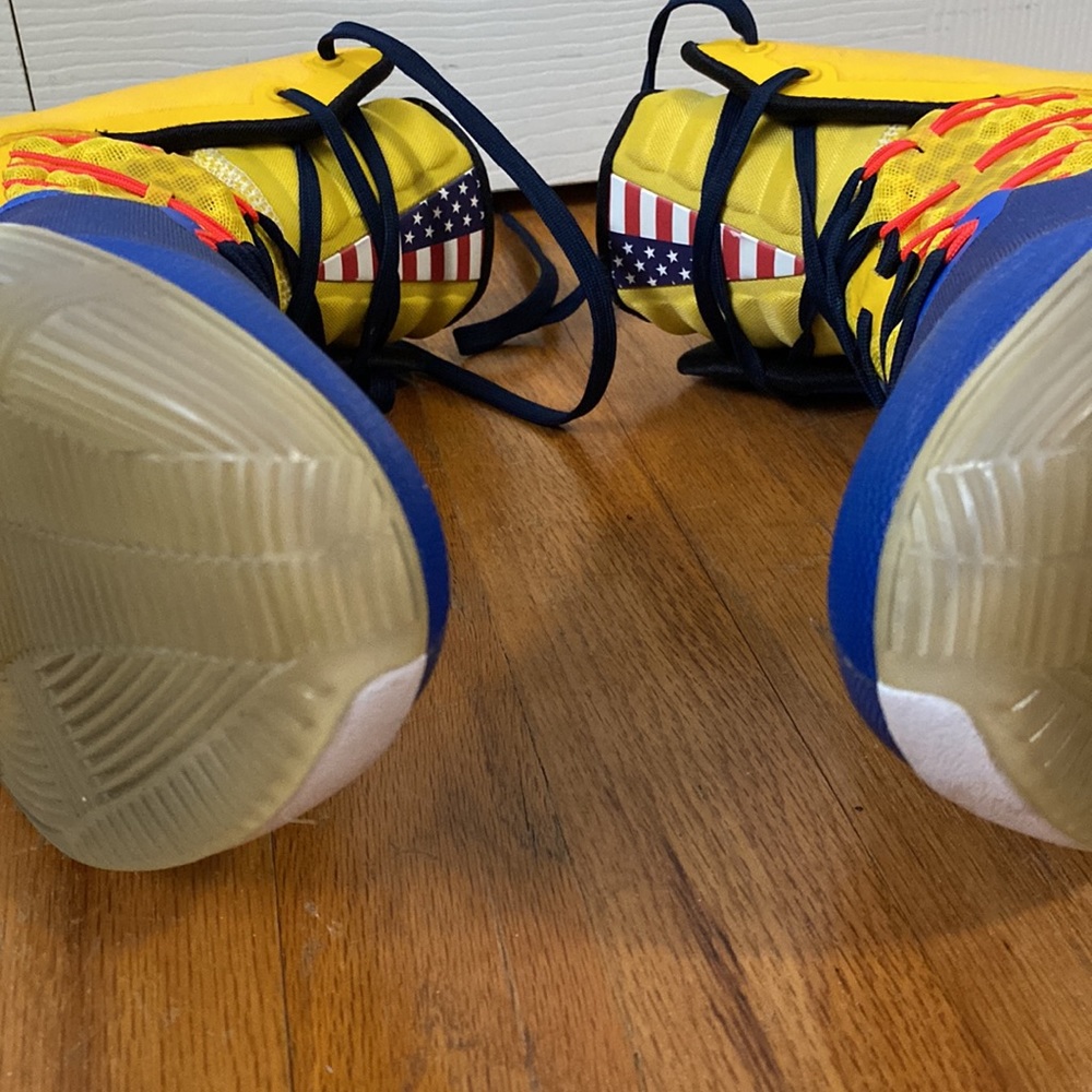NIKE ID Custom Hi-Top Sneakers-Size 12.5 - Picture 9 of 12